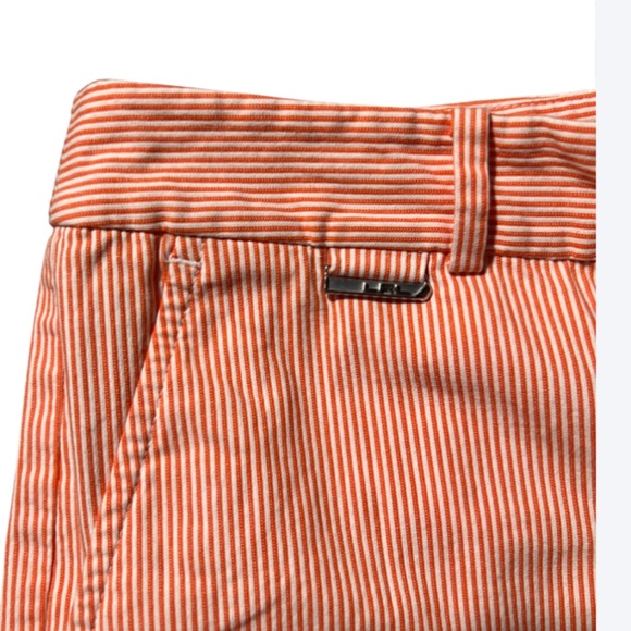 Long Shorts Ralph Lauren Active Orange Stripes - Picture 5 of 7